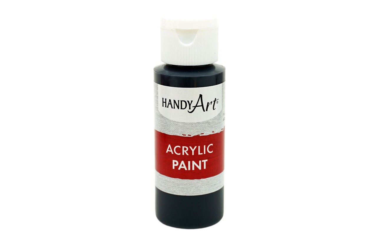 Handy Art Acrylic Paint 2oz Student Charcoal